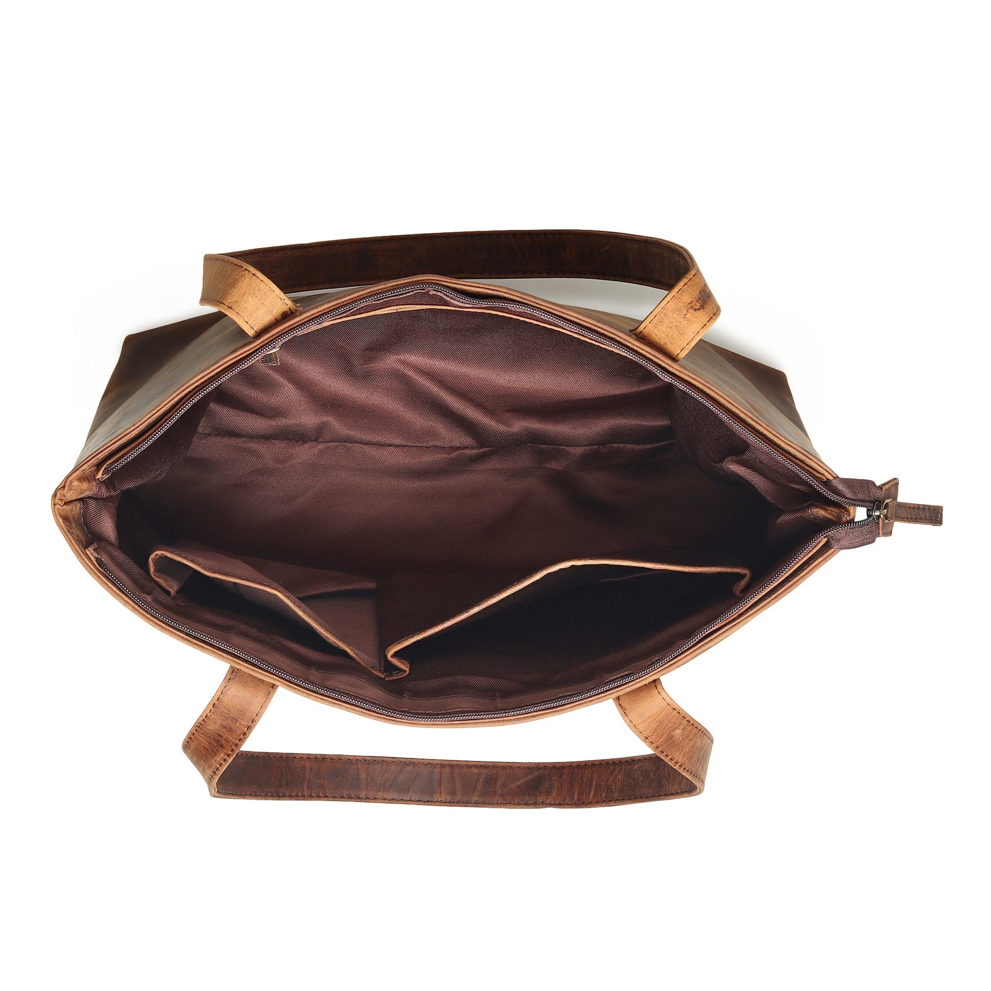 Rachel Large Leather Tote - Tampa Home & Garden Store