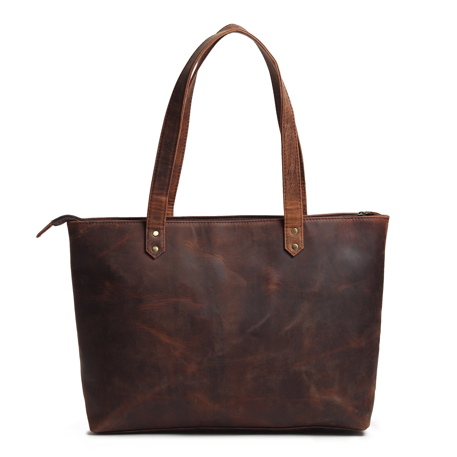 Rachel Large Leather Tote - Tampa Home & Garden Store