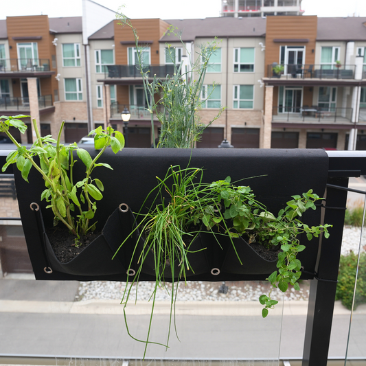 Railing Garden Pouches - Tampa Home & Garden Store
