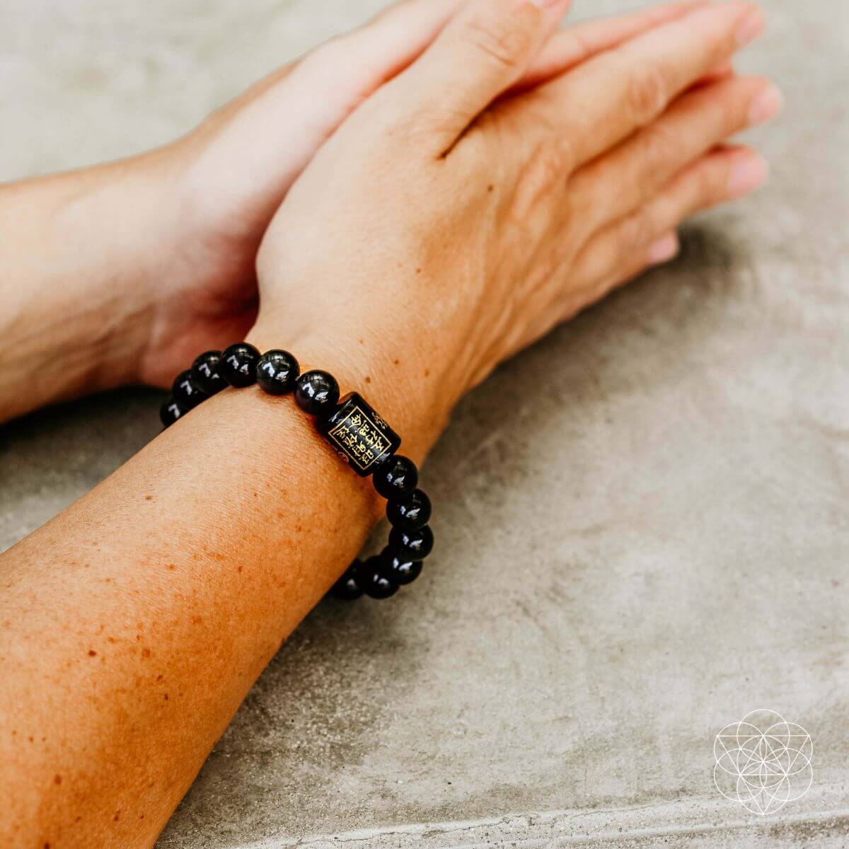 Rainbow Obsidian Protection Bracelet - Tampa Home & Garden Store
