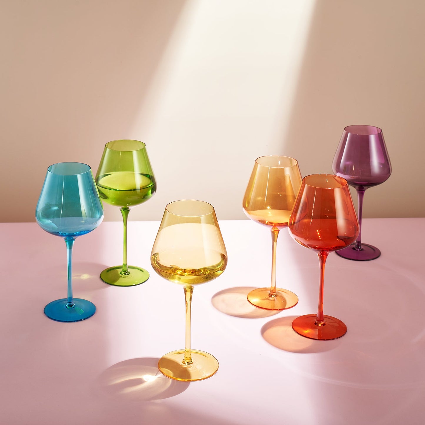 Stagioni Stemmed Wine Glasses and Pride Set