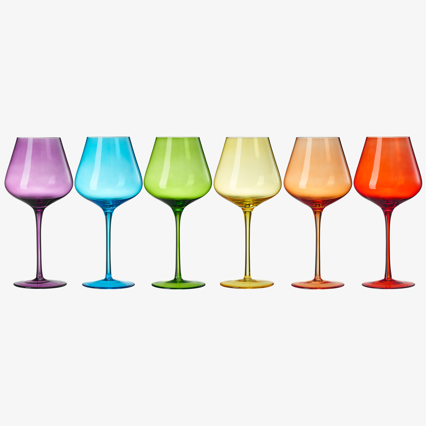 Stagioni Stemmed Wine Glasses and Pride Set