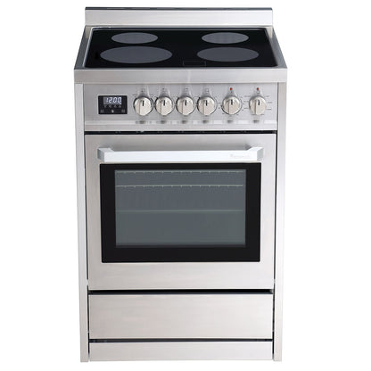 Rangaire 24" Electric Range AirFry Convection Oven Freestanding Stainless Steel RRE241TS - Tampa Home & Garden Store