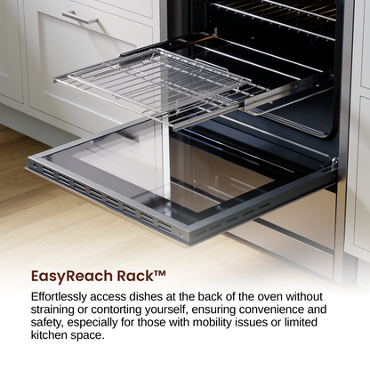 Rangaire 24" Electric Range AirFry Convection Oven Freestanding Stainless Steel RRE241TS - Tampa Home & Garden Store