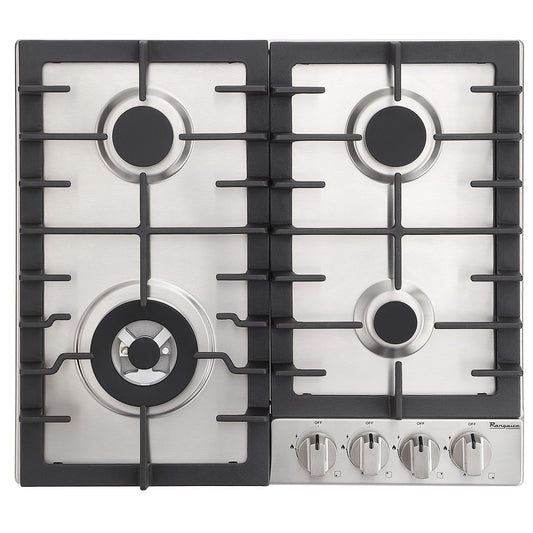 Rangaire 24" Gas Cooktop 4 Burners Stainless Steel RCG241S - Tampa Home & Garden Store