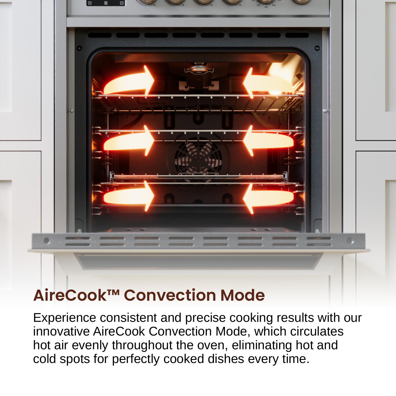 Rangaire 24" Gas Range Convection Oven Freestanding Stainless Steel RRG241TS - Tampa Home & Garden Store