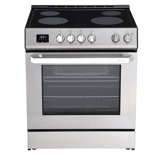 Rangaire 30" Electric Range AirFry Convection Oven Slide-in Stainless Steel RRE303TS - Tampa Home & Garden Store