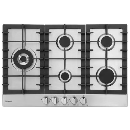 Rangaire 30" Gas Cooktop 5 Burners Stainless Steel RCG301S - Tampa Home & Garden Store