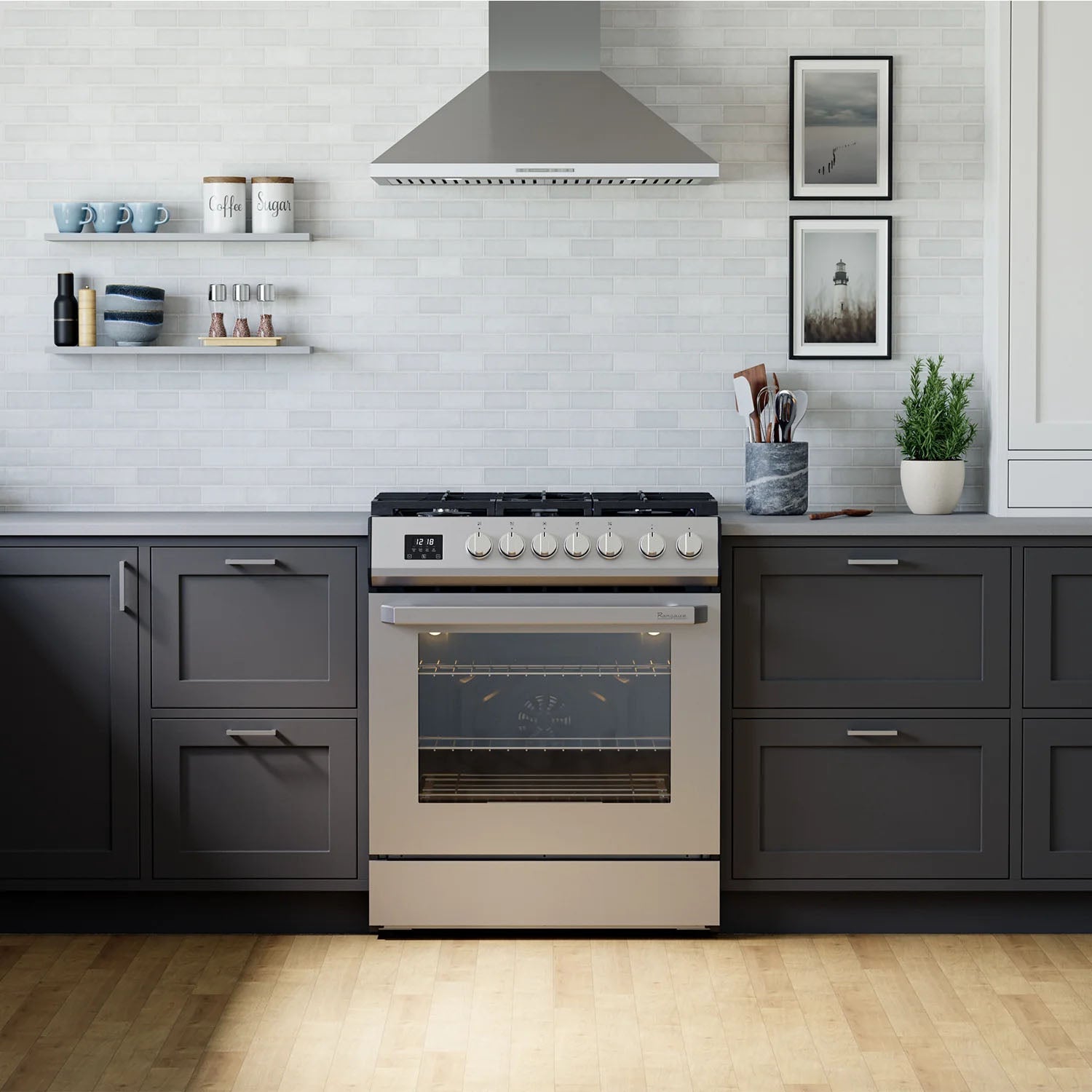 Rangaire 30" Gas Range Convection Oven Slide-in Stainless Steel RRG303TS - Tampa Home & Garden Store