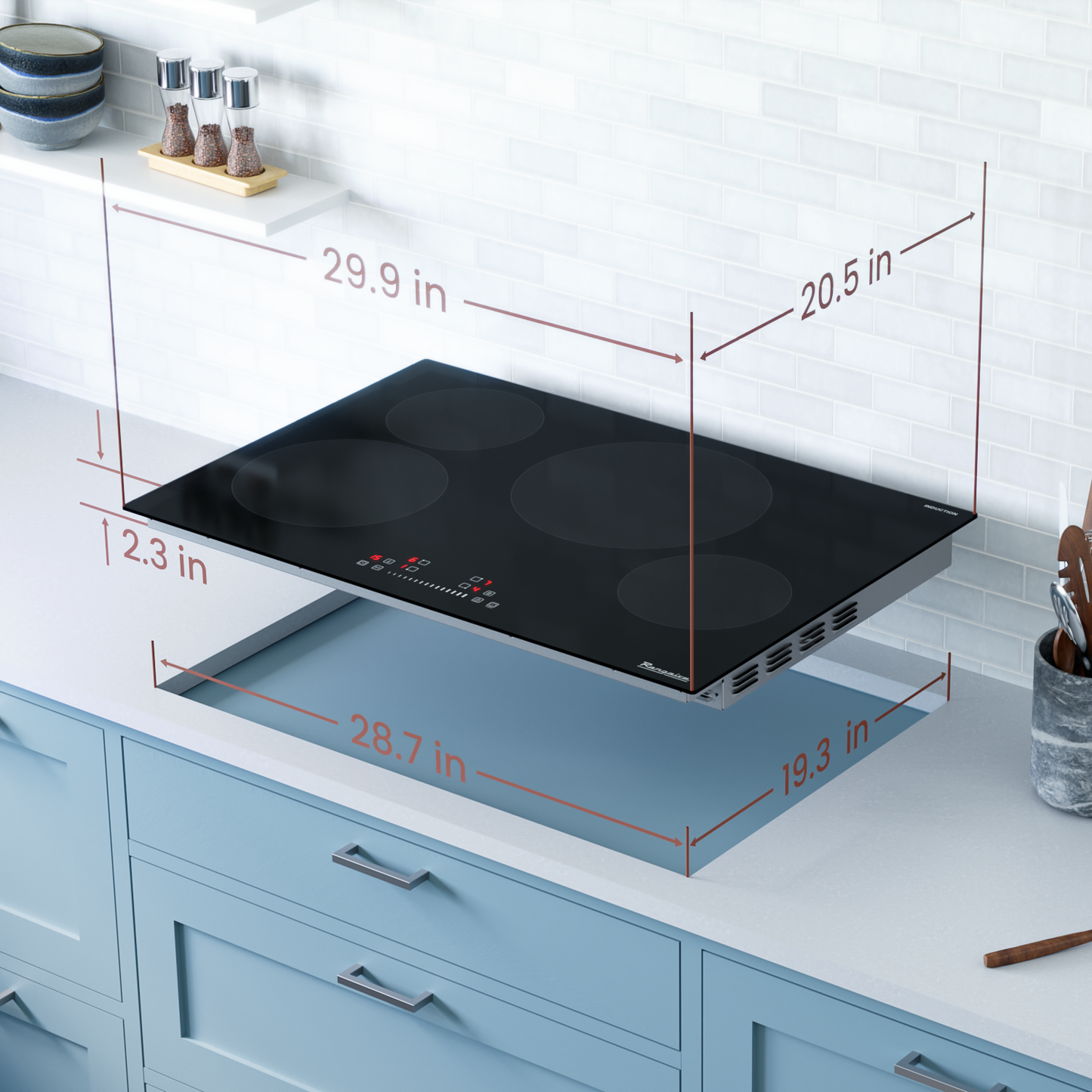 Rangaire 30" Induction Cooktop 4 Burners RCI301S - Tampa Home & Garden Store