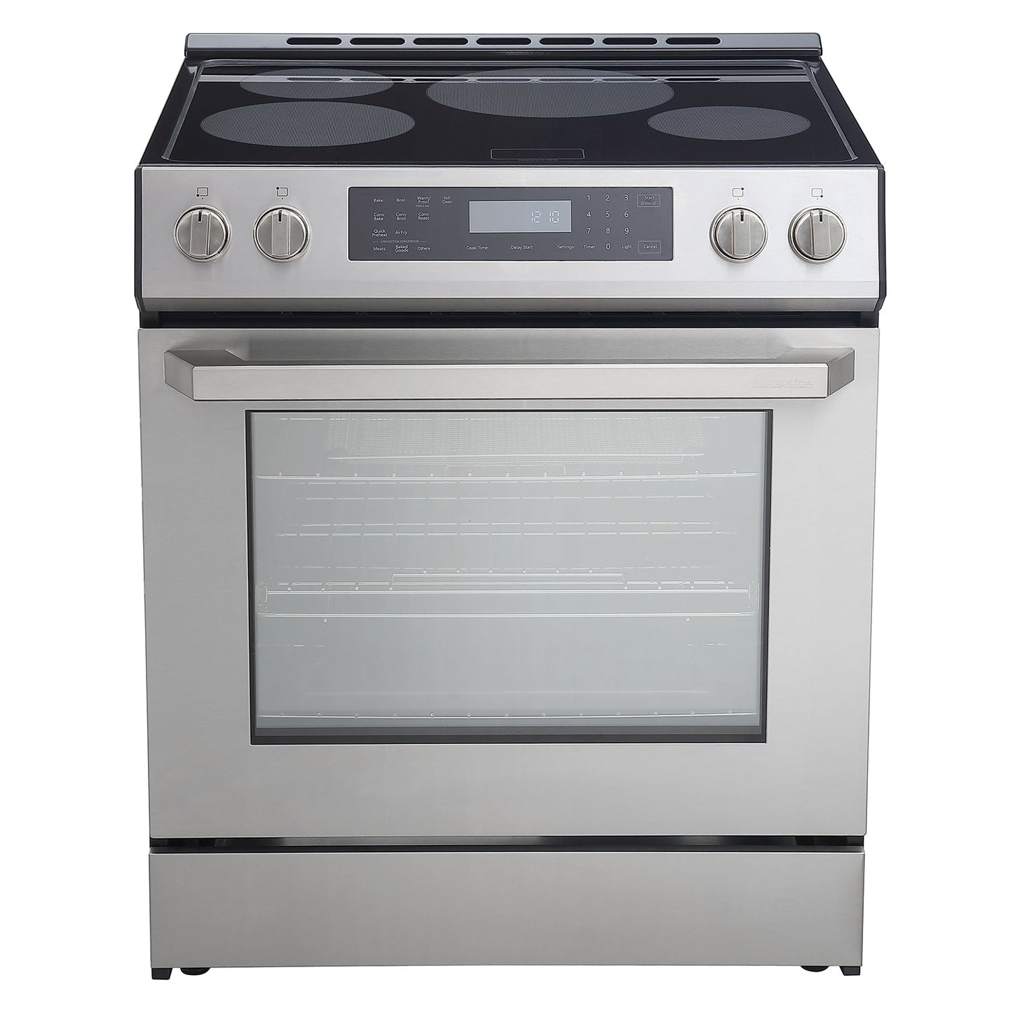 Rangaire 30" Induction Range Self-cleaning Air Fry True Convection Oven Slide-in Stainless Steel RRI303GS - Tampa Home & Garden Store