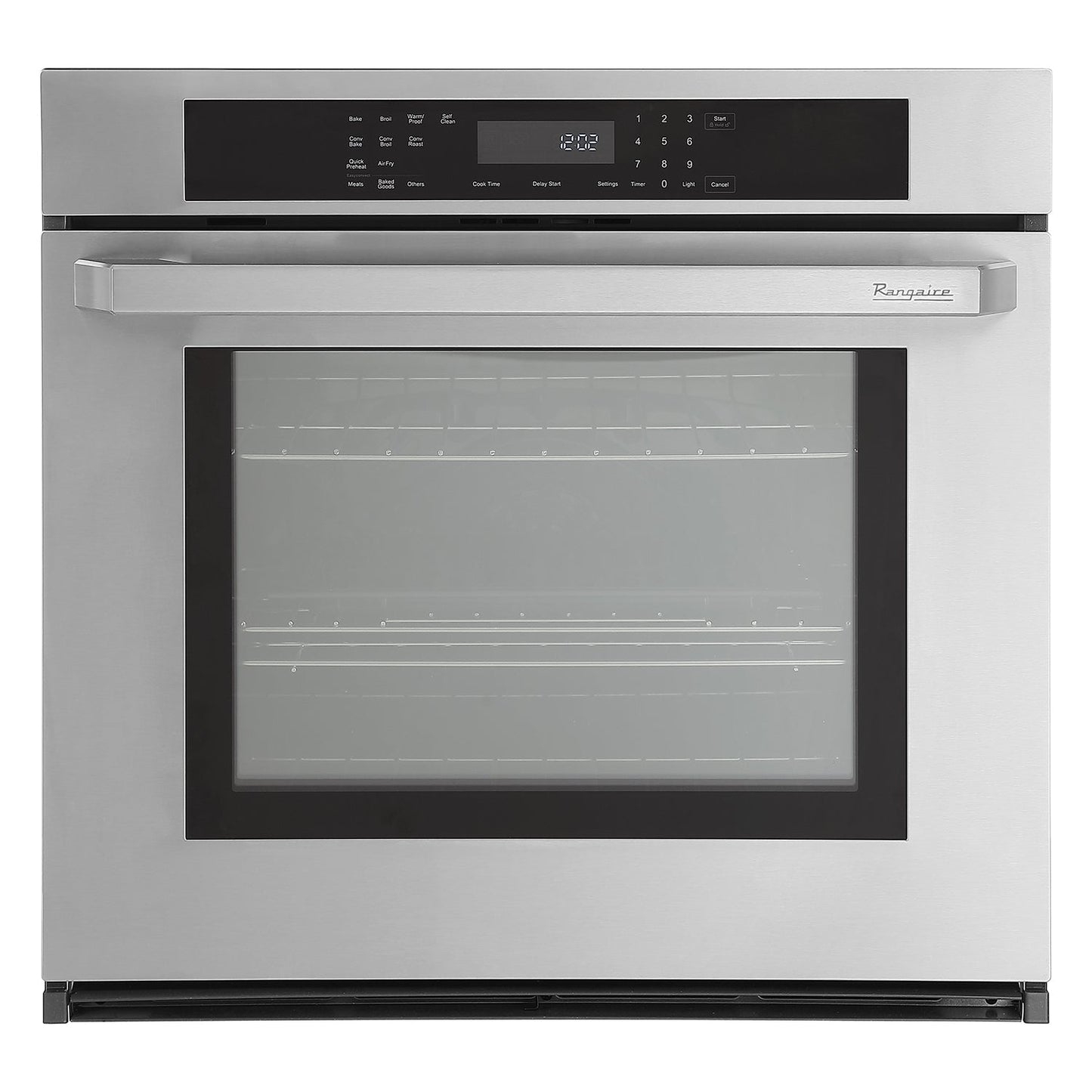 Rangaire 30" Single Electric Wall Oven Self-cleaning Air Fry True Convection Stainless Steel RWOS301GS - Tampa Home & Garden Store