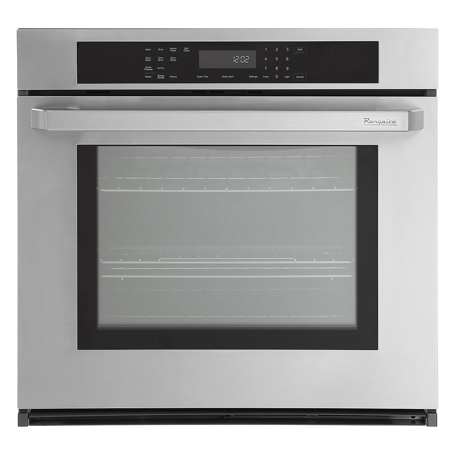 Rangaire 30" Single Electric Wall Oven Self-cleaning Air Fry True Convection Stainless Steel RWOS301GS - Tampa Home & Garden Store