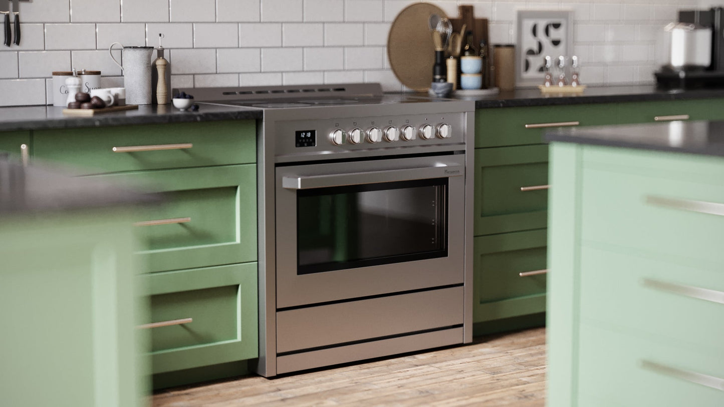 Rangaire 36" Electric Range Convection Oven Freestanding Stainless Steel RRE361TS - Tampa Home & Garden Store