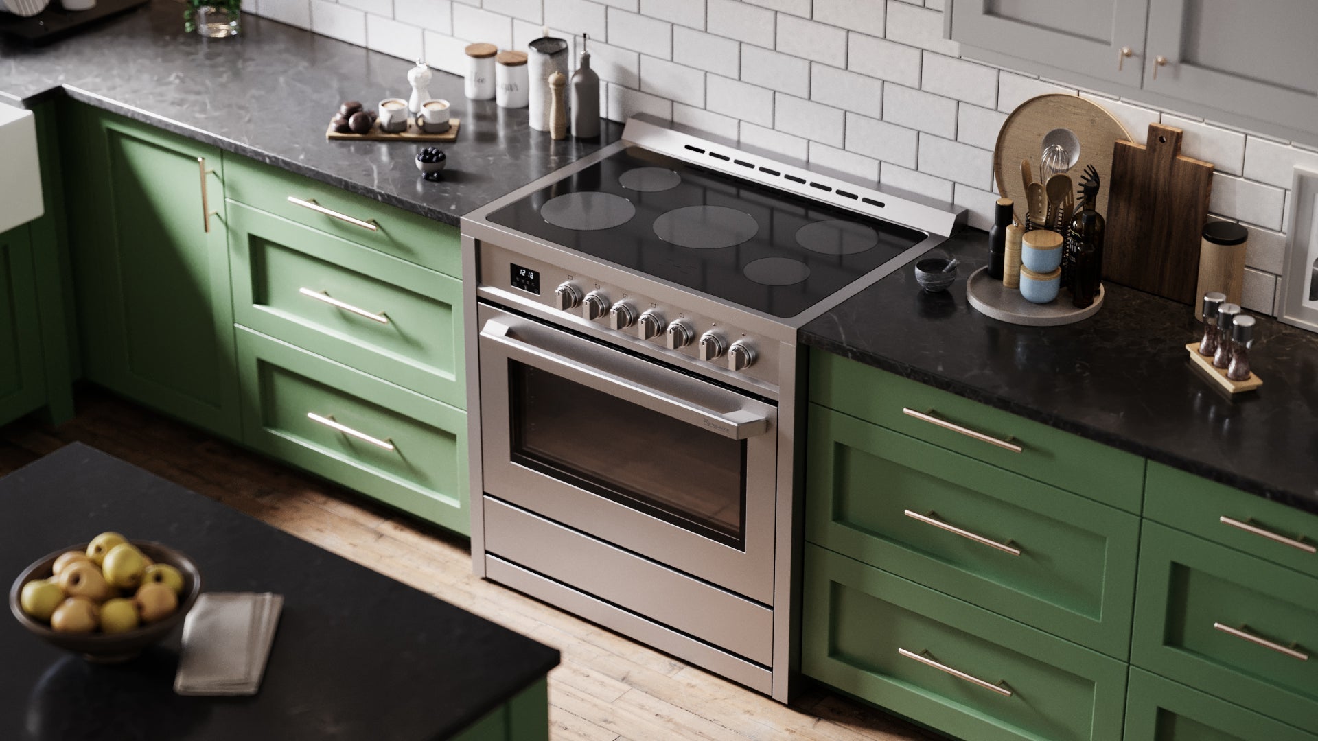 Rangaire 36" Electric Range Convection Oven Freestanding Stainless Steel RRE361TS - Tampa Home & Garden Store