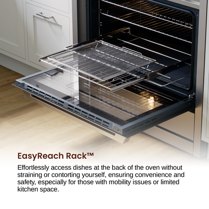 Rangaire 36" Electric Range Convection Oven Freestanding Stainless Steel RRE361TS - Tampa Home & Garden Store