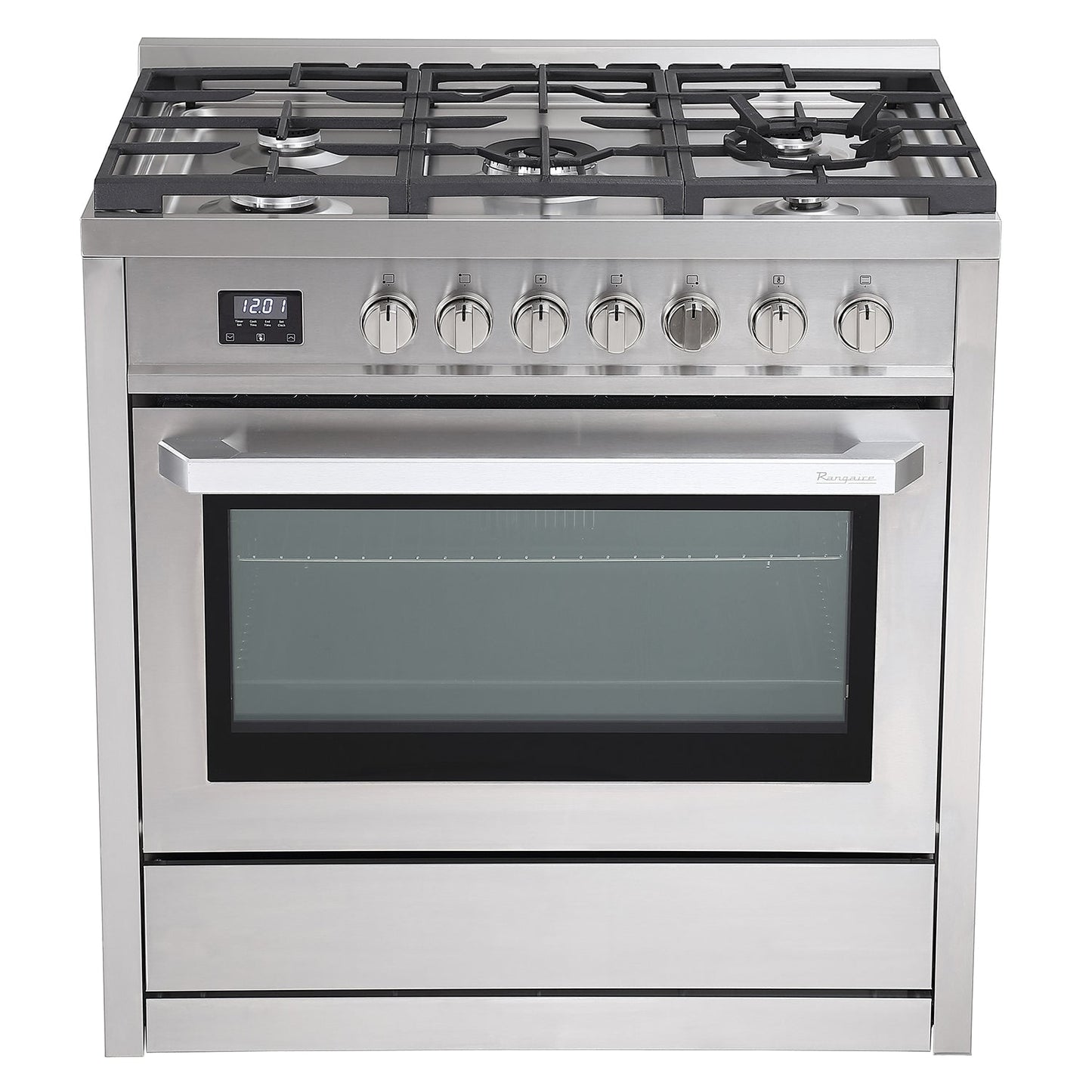 Rangaire 36" Gas Range Convection Oven Freestanding Stainless Steel RRG361TS - Tampa Home & Garden Store