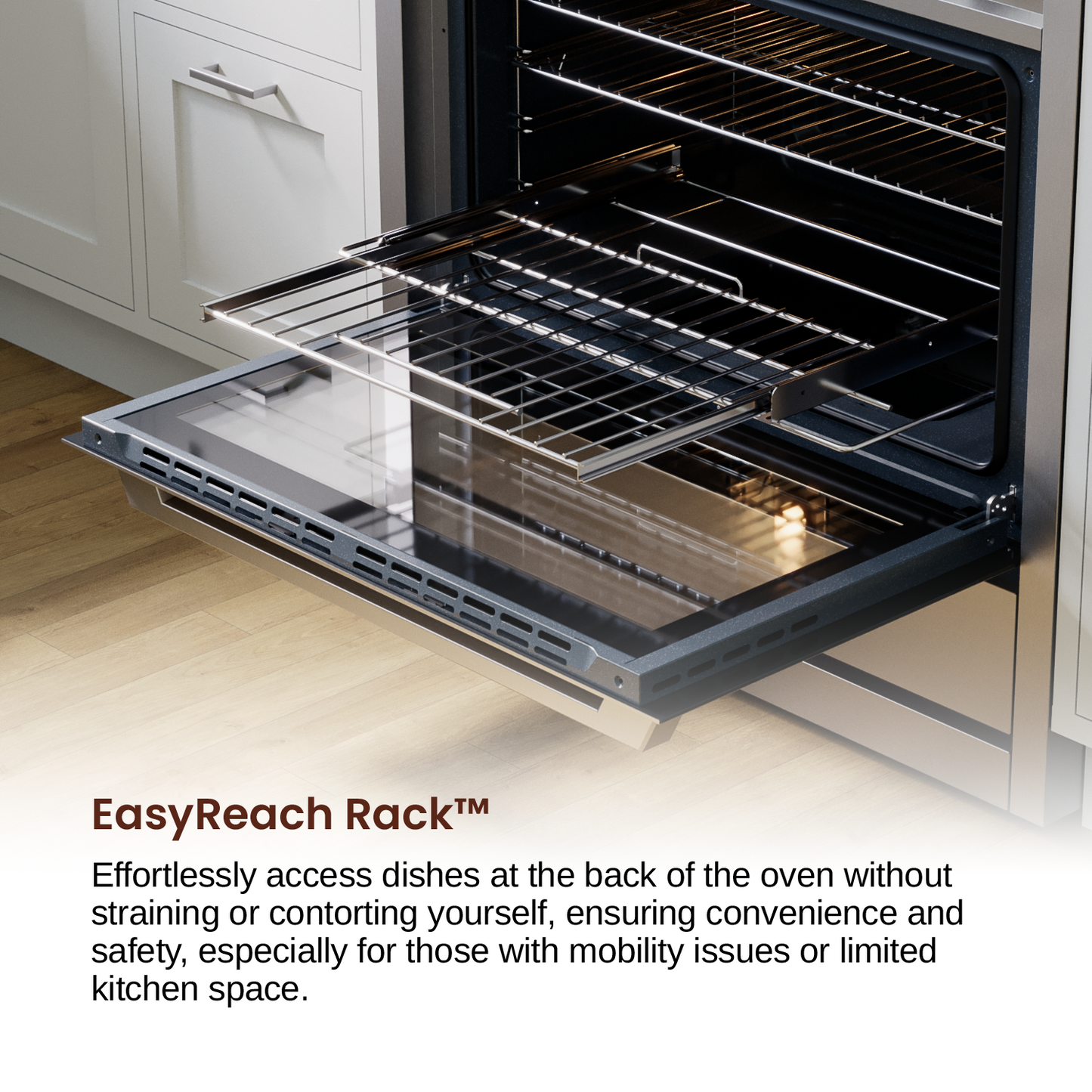 Rangaire 36" Gas Range Convection Oven Freestanding Stainless Steel RRG361TS - Tampa Home & Garden Store