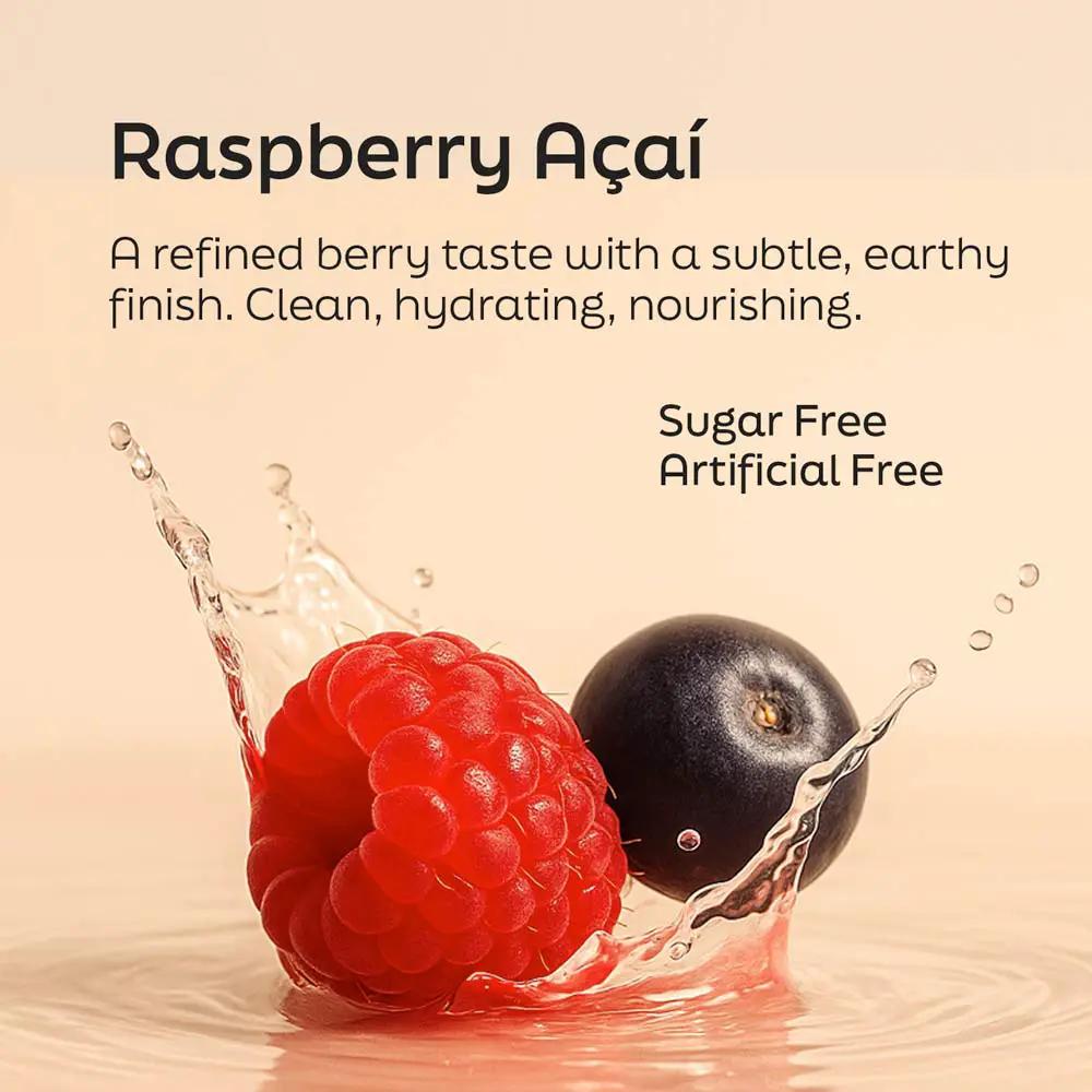 Advanced Daily Nutrition multivitamin Raspberry Açaí flavor with raspberry and blackberry splash on Tampa Home & Garden Store