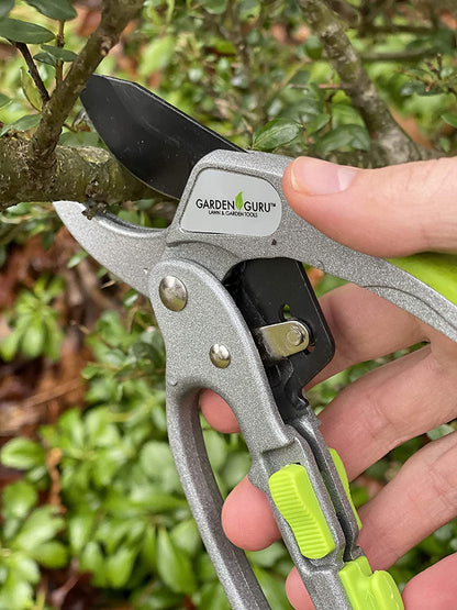 Ratchet Garden Pruning Shears Clippers Deluxe - Tampa Home & Garden Store