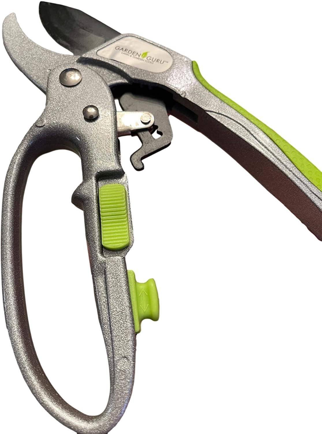 Ratchet Garden Pruning Shears Clippers Deluxe - Tampa Home & Garden Store