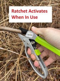 Ratchet Garden Pruning Shears Clippers - Tampa Home & Garden Store