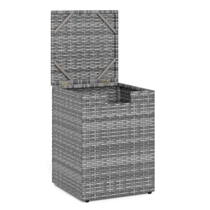 Rattan Propane Tank Cover Patio Hideaway Tank Side Table