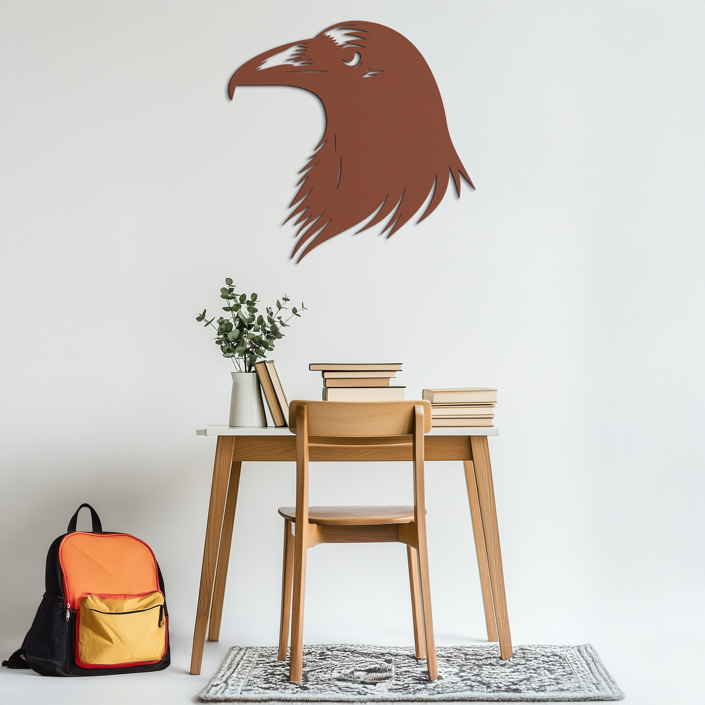 Raven Metal Wall Art - Mysterious Crow Silhouette Decor- KAF277 - Tampa Home & Garden Store