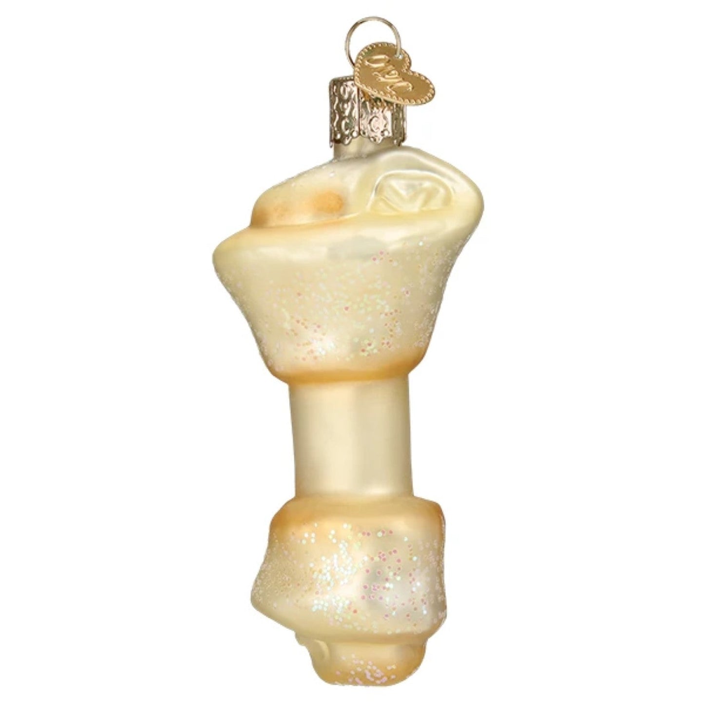 Rawhide Bone Glass Ornament - Tampa Home & Garden Store