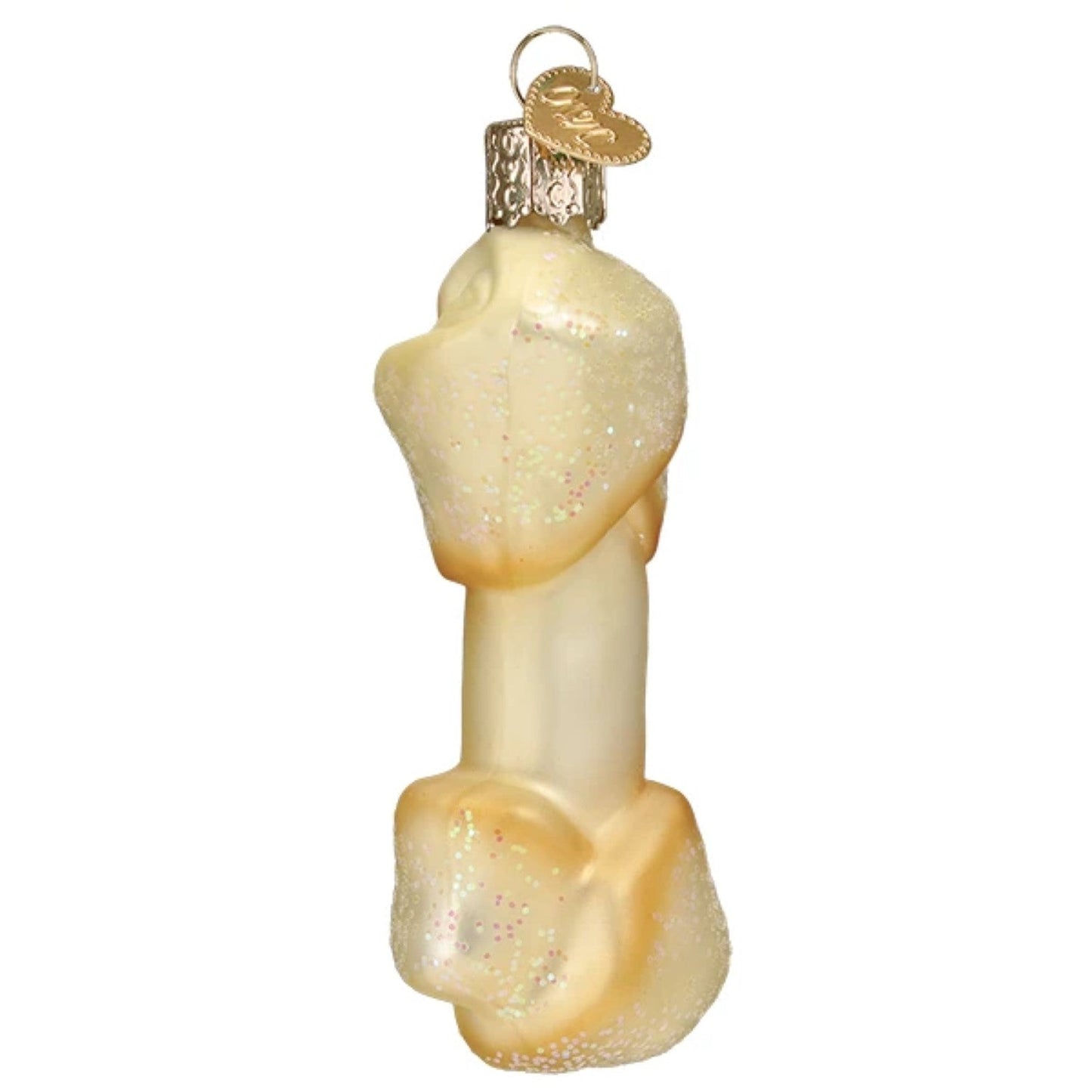 Rawhide Bone Glass Ornament - Tampa Home & Garden Store