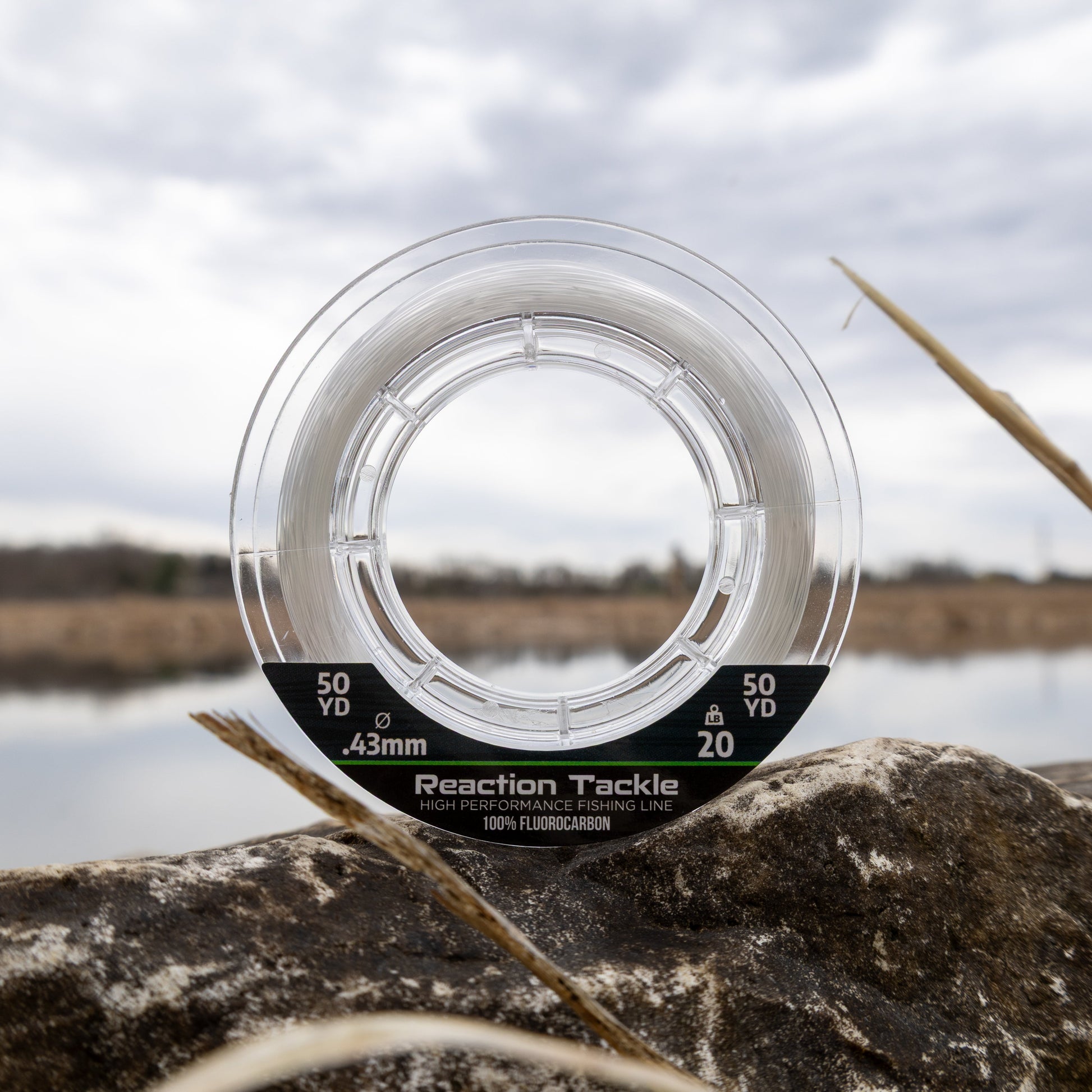 Reaction Tackle 100% Pure Fluorocarbon Fishing Line - Tampa Home & Garden Store