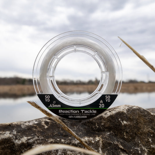 Reaction Tackle 100% Pure Fluorocarbon Fishing Line - Tampa Home & Garden Store