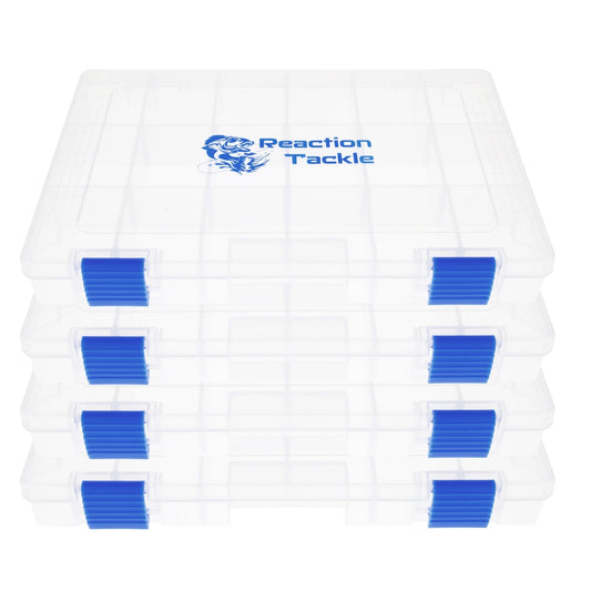 Reaction Tackle Basic Tackle Tray- Affordable, Lightweight Design with 2 Secure Clips - Tampa Home & Garden Store