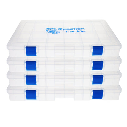 Reaction Tackle Basic Tackle Tray- Affordable, Lightweight Design with 2 Secure Clips - Tampa Home & Garden Store