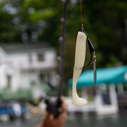 Reaction Tackle Bladed/Tungsten Weighted Swimbait Hooks- 3-Pack - Tampa Home & Garden Store