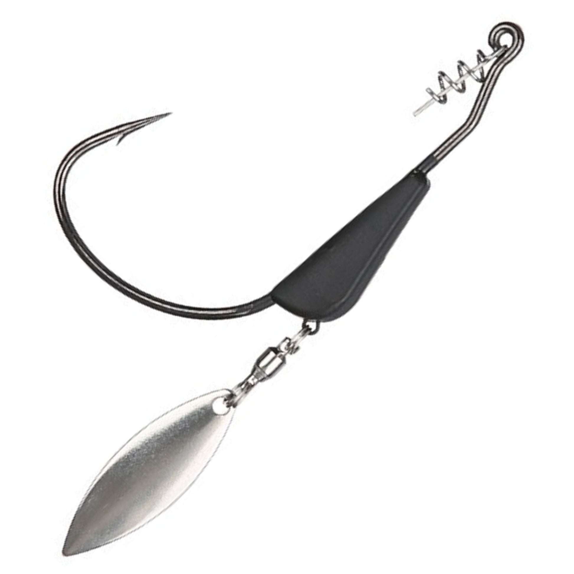 Reaction Tackle Bladed/Tungsten Weighted Swimbait Hooks- 3-Pack - Tampa Home & Garden Store