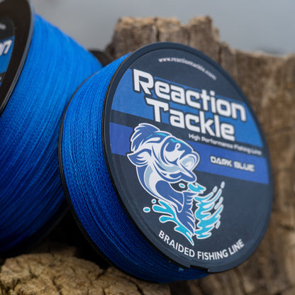 Ligne de pêche tressée Reaction Tackle - Bleu foncé