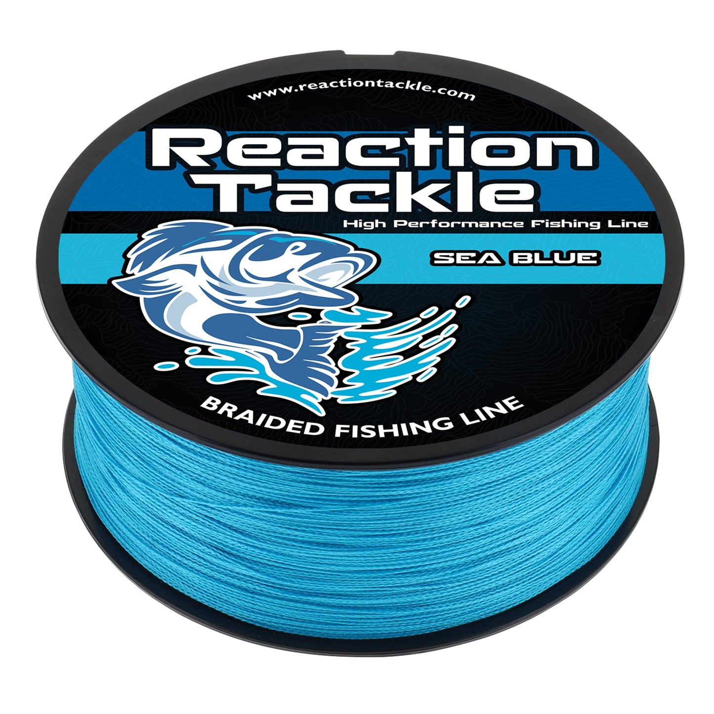 Reaction Tackle Braided Fishing Line - Sea Blue - Tampa Home & Garden Store