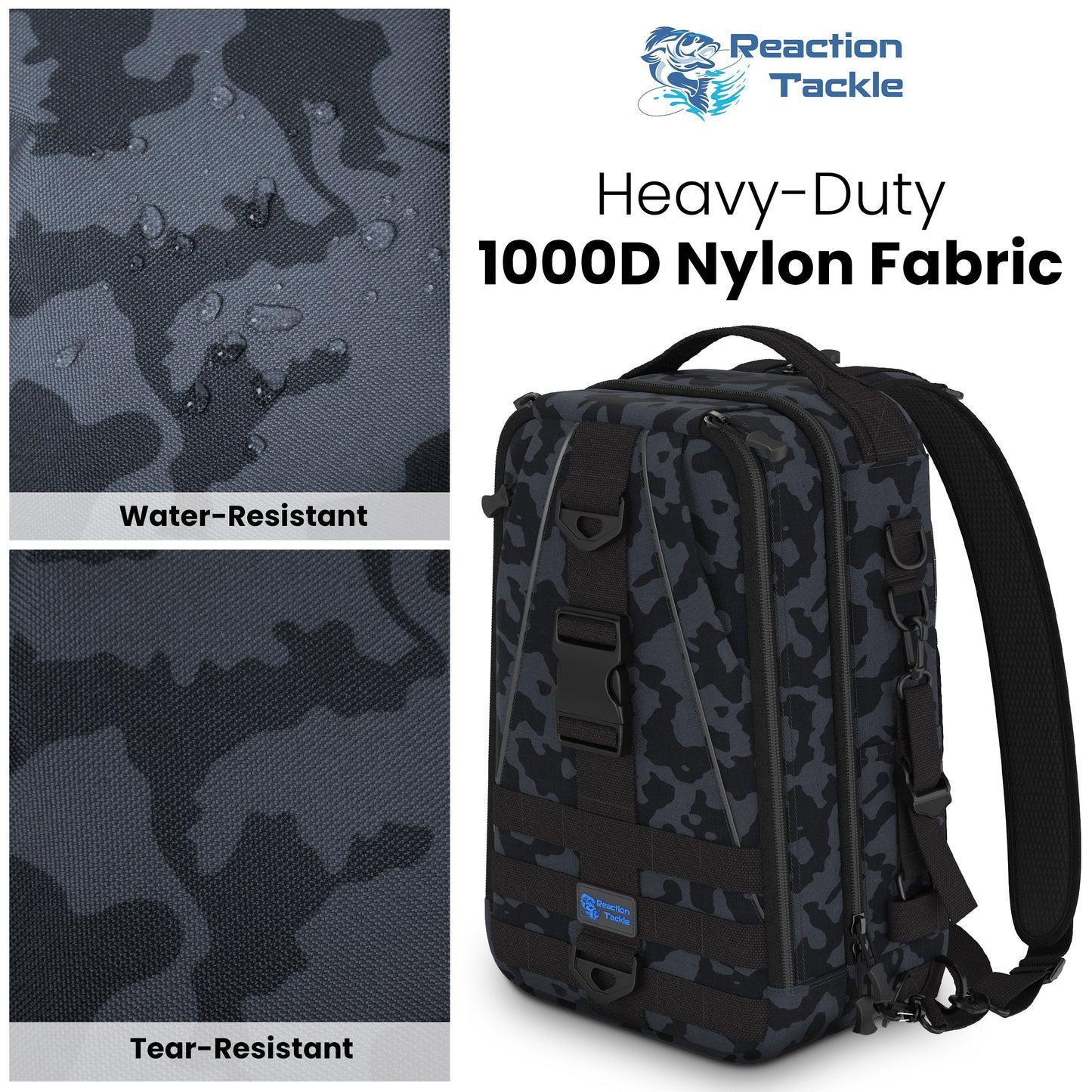 Reaction Tackle Fishing Tackle 2-in-1 Sling Bag/Backpack- 3 Sizes - Tampa Home & Garden Store