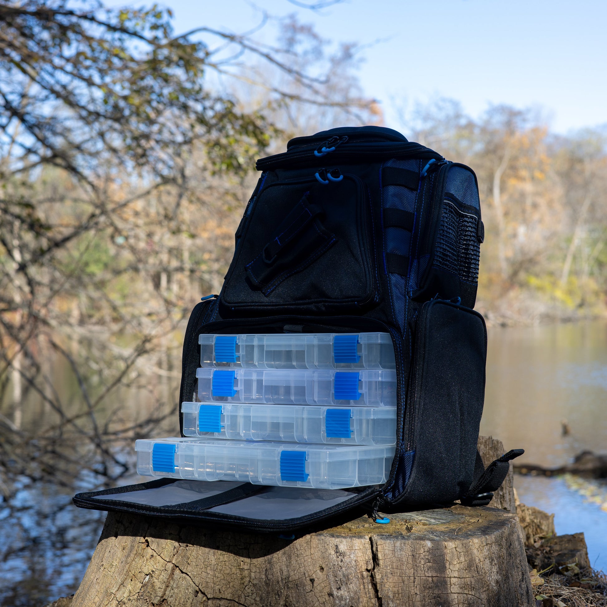 Reaction Tackle Fishing Tackle Backpack- Trays included - Tampa Home & Garden Store
