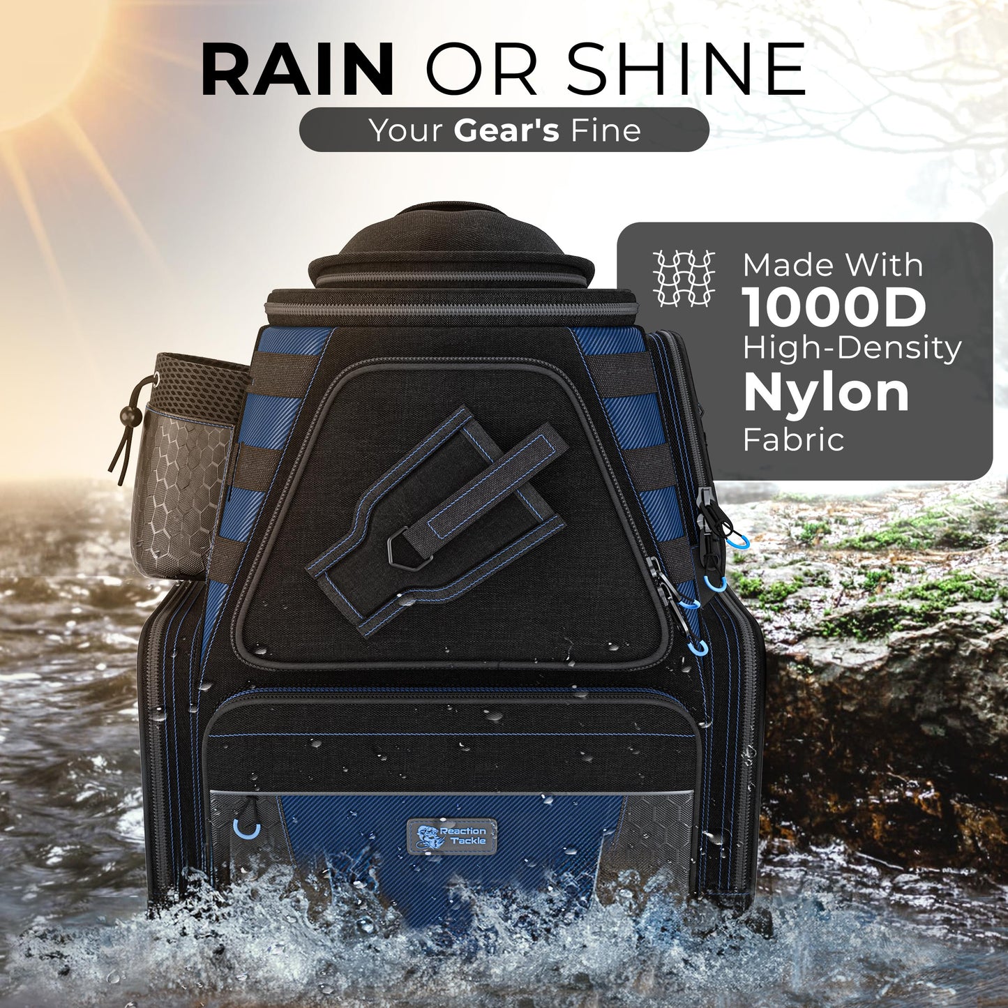 Reaction Tackle Fishing Tackle Backpack- Trays included - Tampa Home & Garden Store