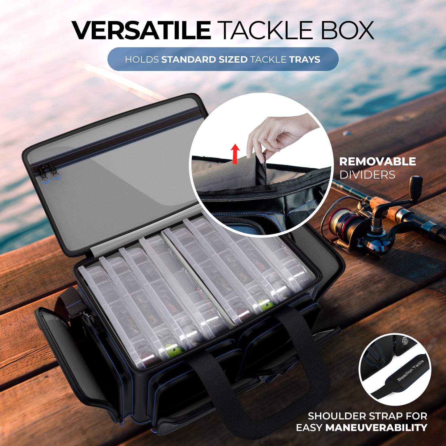 Reaction Tackle Fishing Tackle Bags - Tampa Home & Garden Store