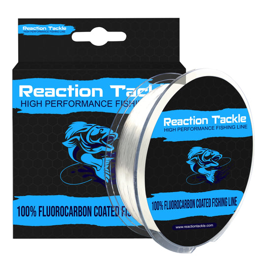 Reaction Tackle Fluorocarbon Coated Fishing Line - Tampa Home & Garden Store