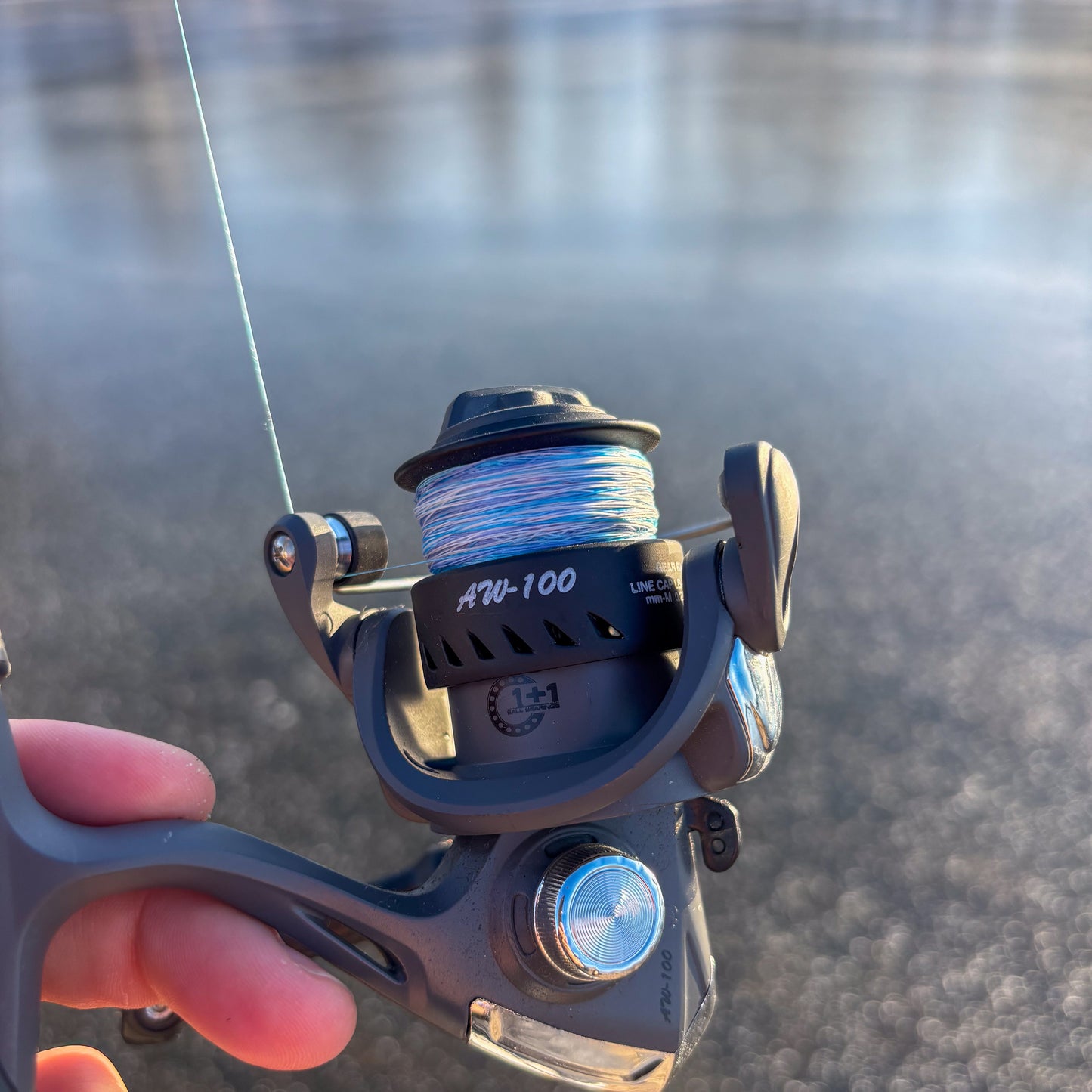 Reaction Tackle Ice Fishing Braided line - 8 Strand - Tampa Home & Garden Store