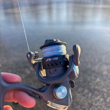 Reaction Tackle Ice Fishing Braided line - 8 Strand - Tampa Home & Garden Store