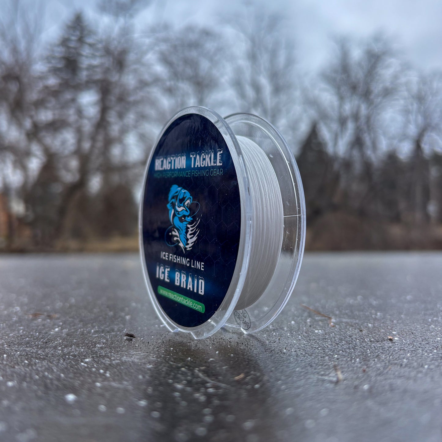 Reaction Tackle Ice Fishing Braided line - 8 Strand - Tampa Home & Garden Store