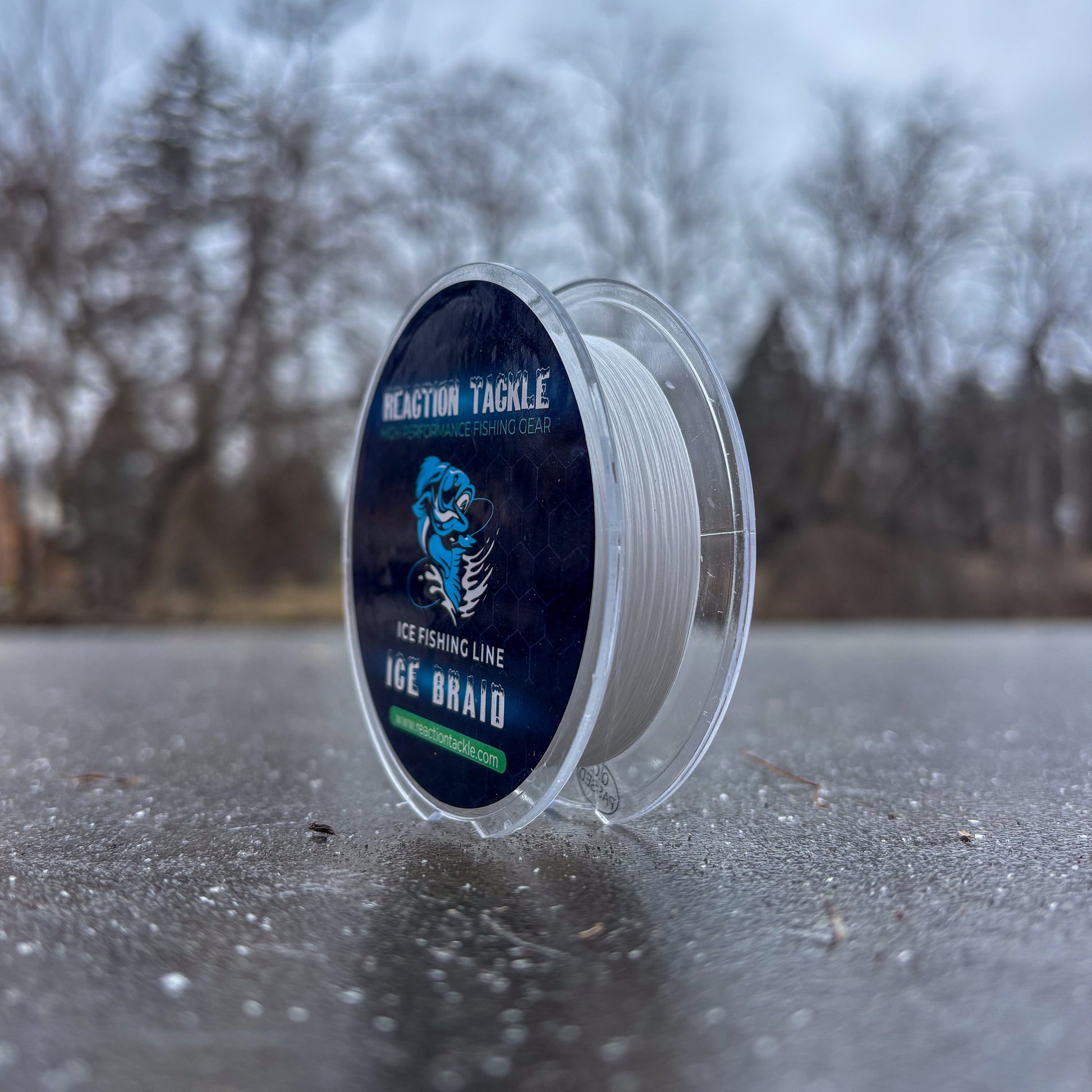 Reaction Tackle Ice Fishing Braided line - 8 Strand - Tampa Home & Garden Store