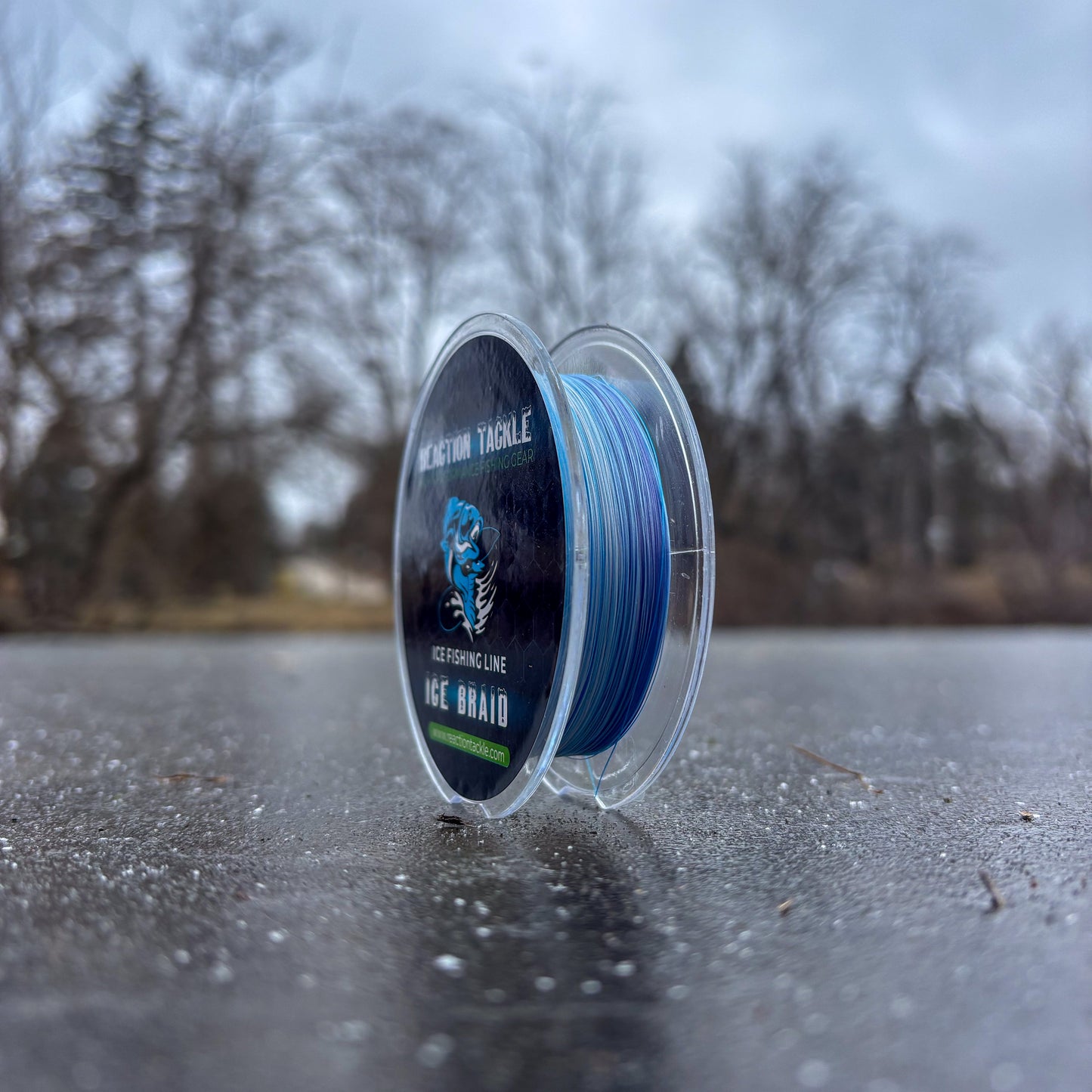 Reaction Tackle Ice Fishing Braided line - 8 Strand - Tampa Home & Garden Store