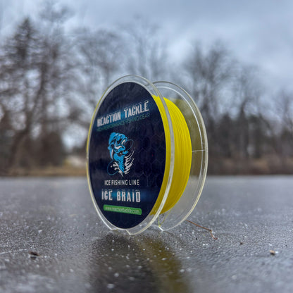 Reaction Tackle Ice Fishing Braided line - 8 Strand - Tampa Home & Garden Store