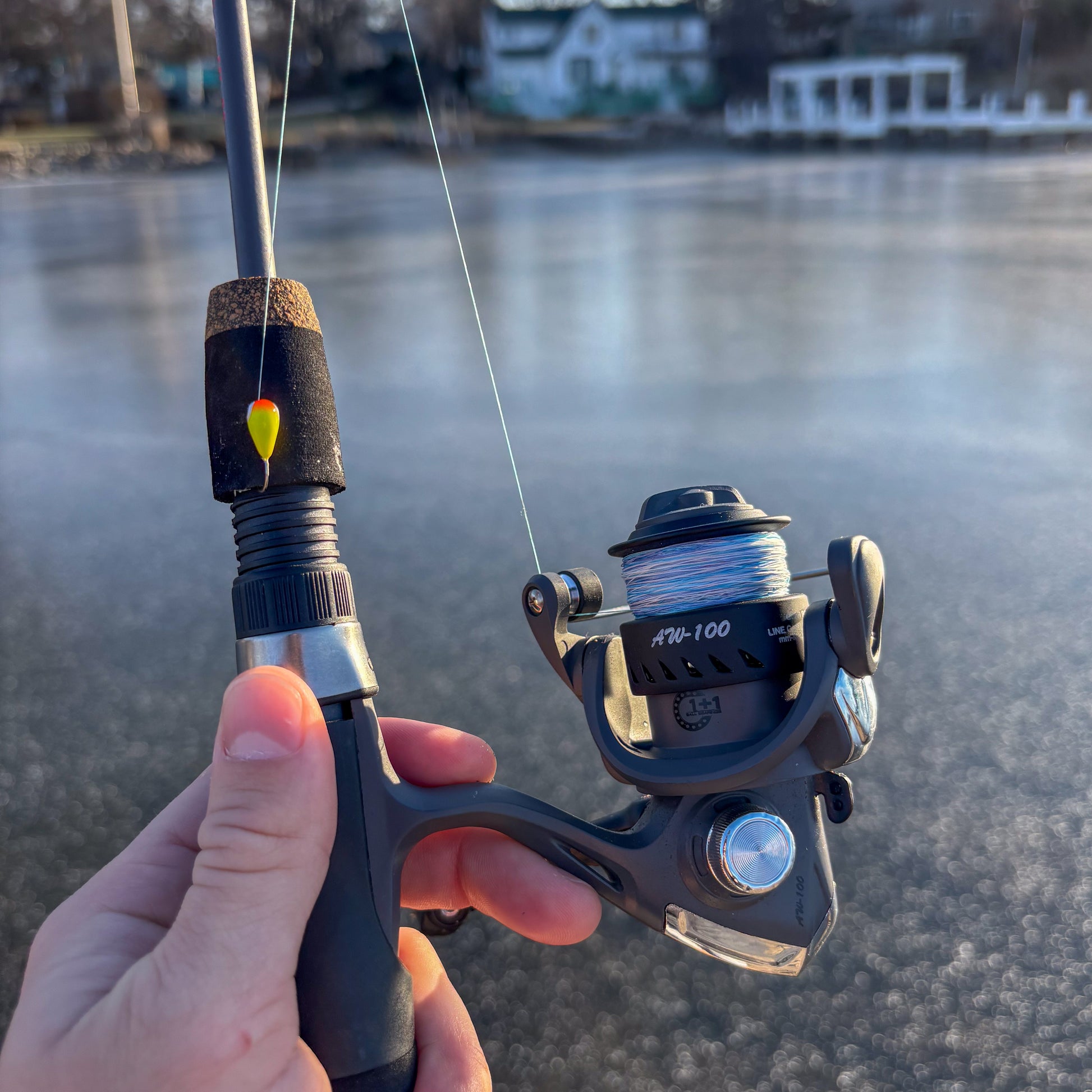 Reaction Tackle Ice Fishing Braided line - 8 Strand - Tampa Home & Garden Store